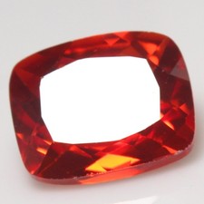 Natürlicher 13,30 ct zertifizierter Ceylon Padparadscha Saphir 15 x 12 mm...