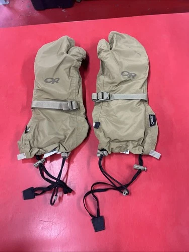 Outdoor Research OR AGS Firebrand Mitts TF Mittens  Coyote Size LARGE