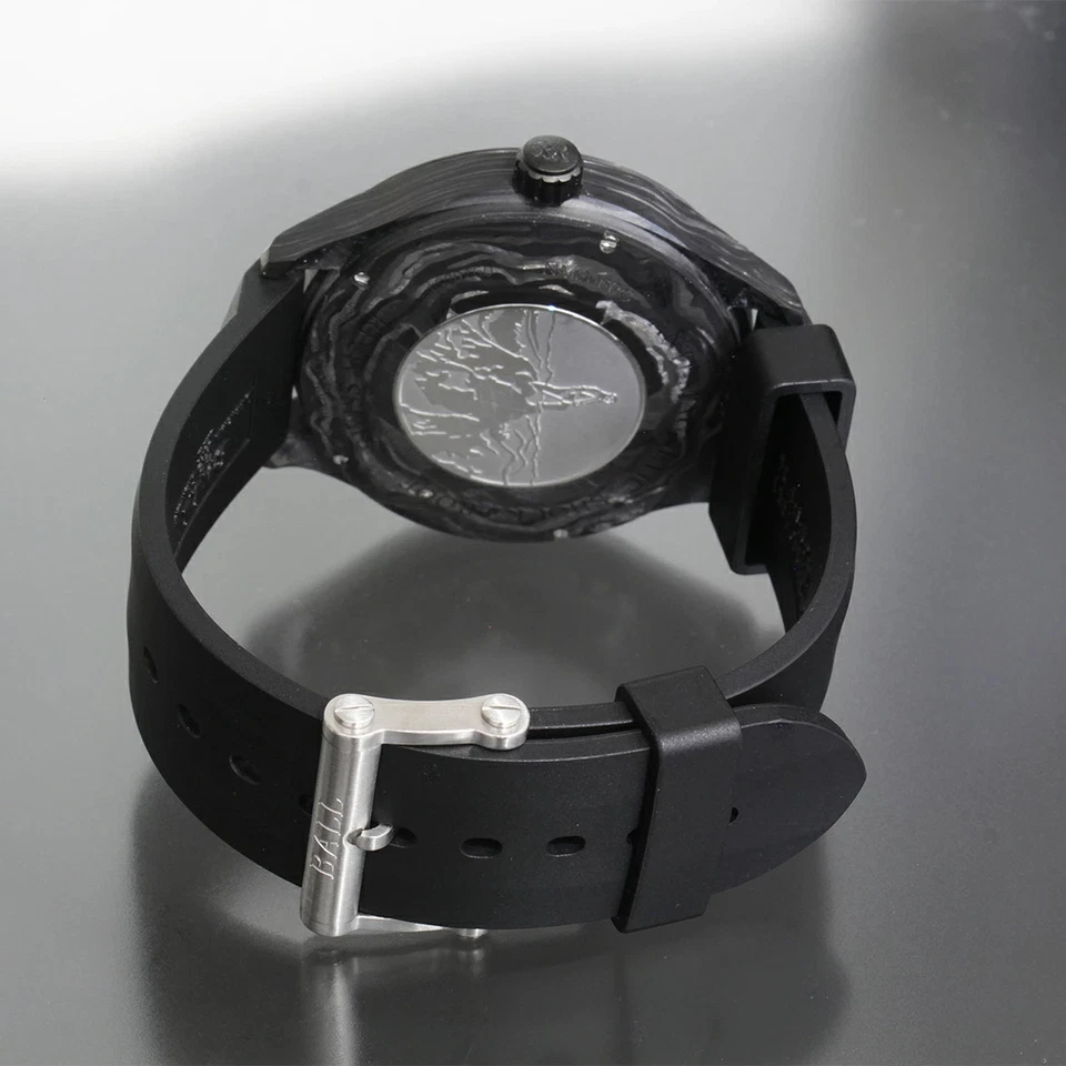 Мужские автоматические часы Ball Watch Engineer II Volcano NM3060C-PCJ-GY черный циферблат - Изображение 2 из 4