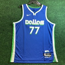Men Nike City Edition Basketball Jersey Dallas Mavericks Luka Doncic 77 XL 52