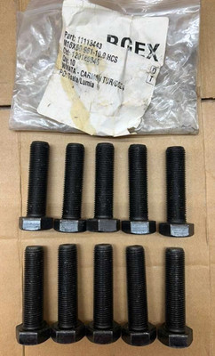 BGEX Heavy Duty Hex Head Screw Bolt M 16X60 961-10.9 HCS Pack Of 10 P/N 11113443