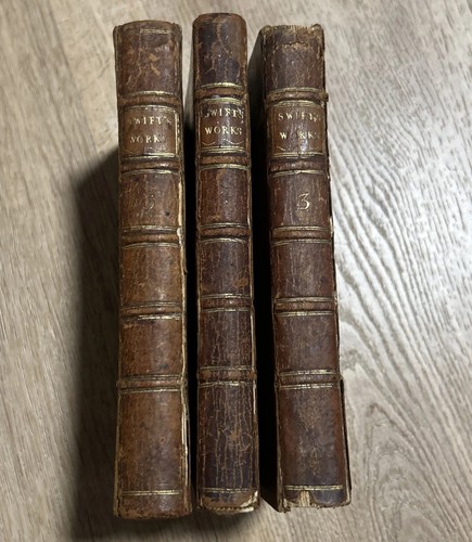 That works of Dr. Jonathan Swift (3) books