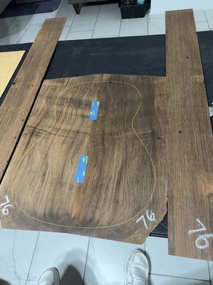 Guitar Luthier Tonewood Brazil ROSEWOOD Acoustic backs sides SET
