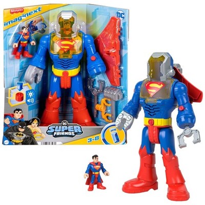Imaginext DC Super Friends Superman Insider & Exo Suit Set Neu OVP Neu