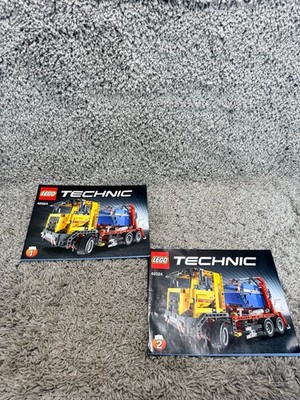 LEGO Technic 42024 Container Truck Instruction MANUAL ONLY Books 1 & 2