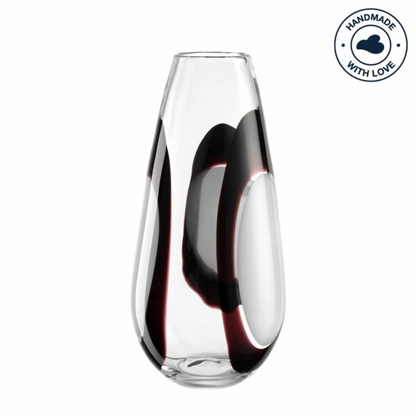 Leonardo Vase Occhi Bianchi, Blumenvase, Dekovase, Kalk-Natron Glas, 37 Cm-image