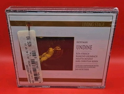 Hoffmann Undine Munich 1966 Live Recording 2 CD Set Jan Koetsier Remastered New 