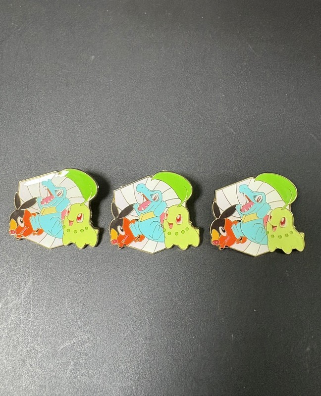 Pokemon TCG Ascended Heroes First Partners Deluxe Pin Collection - 3 Pins Only