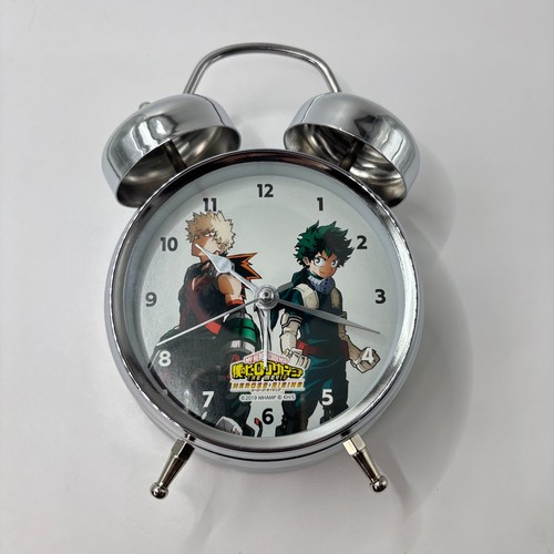 Movic My Hero Academia Heroes Rising Voice Alarm Clock Deku Bakugo Tested Works