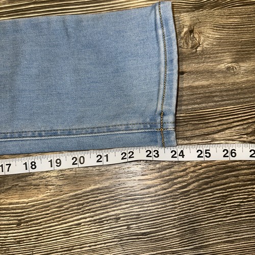 Boys' Ultimate Stretch Distressed Tapered Jeans -Cat & Jack Light Wash Size 12.J - Picture 6 of 6