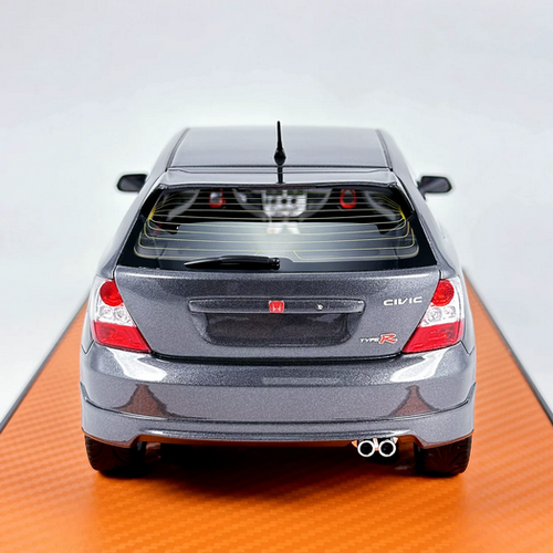 1 /18 Honda Civic Type R Grey Color Resin Model car By RadScale models - Picture 7 of 9