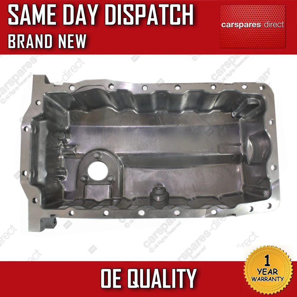 VW CADDY TOURAN 1.9 2.0 TDI DIESEL 2004-2011 ALUMINIUM ENGINE OIL SUMP PAN - Image 2 of 4
