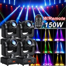 4X 150W Gobo Beam LED Moving Head Stage Light WLED DMX DJ Disco Party Club Light