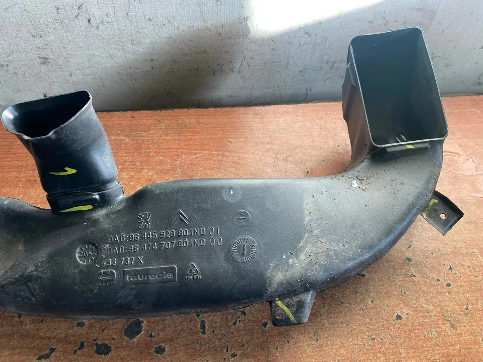 PEUGEOT 407 2008 TUBO ADMISIÓN AIRE SUNCTION 9644592880 9647470780 Foto 3 de 4