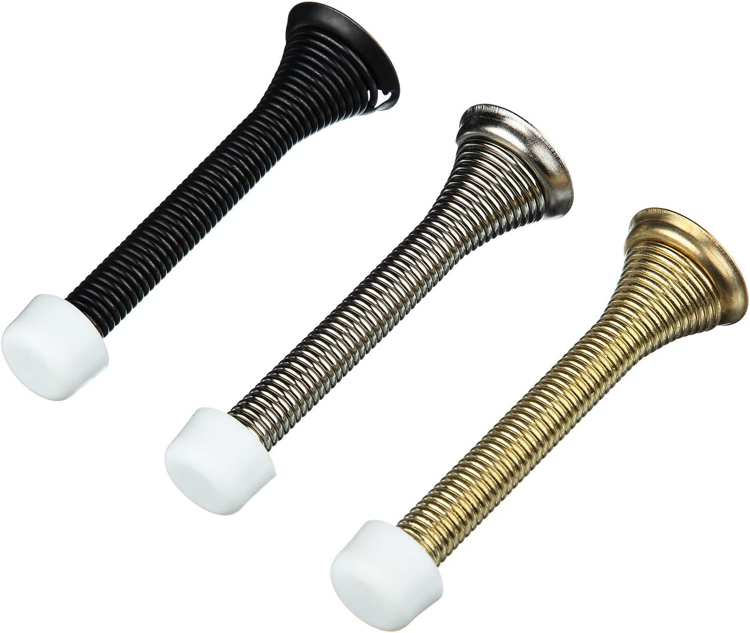 Rubber Door Bumper Tips White Door Stop Caps Door Stopper Bumpers for