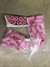 Qyt 47, TIG Welding 10N44 #12, 3/4" ALUMINA Nozzle Ceramic Cup WP17 WP18 WP26