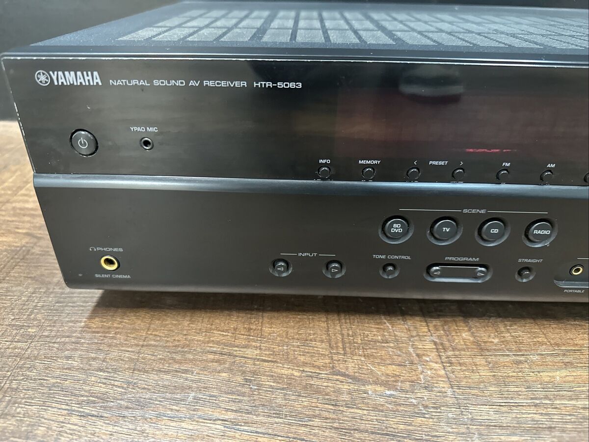 Yamaha HTR-5063 HDMI 7.1 Channel Digital Natural Home Yamaha HTR-5063 HDMI 7.1 Channel Digital Natural Home