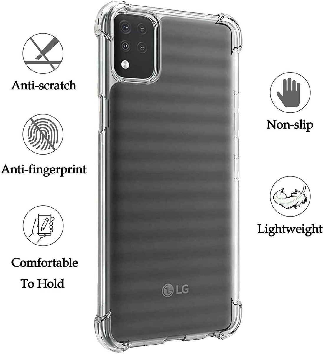 Per LG K42 Custodia LMK420 LM-K420 Custodia Protettiva In - Foto 6