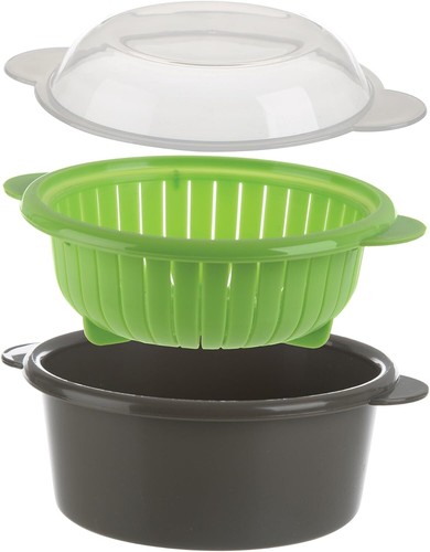 Progressive International Microwave Mini Steamer Gray - Picture 2 of 2