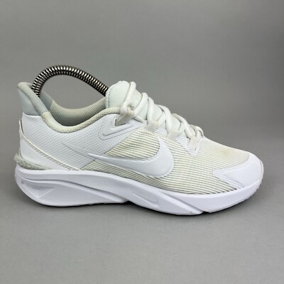 Nike Star Runner 4 White Low Sneaker Sport Running Turnschuhe Jugend Schuhe UK3