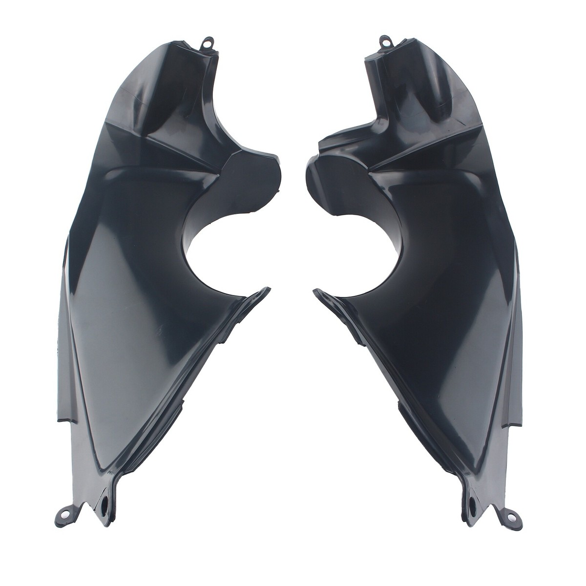 rページ 1 Pair Fit For KAWASAKI ZX-12R 2002-2005 Front Dash Air