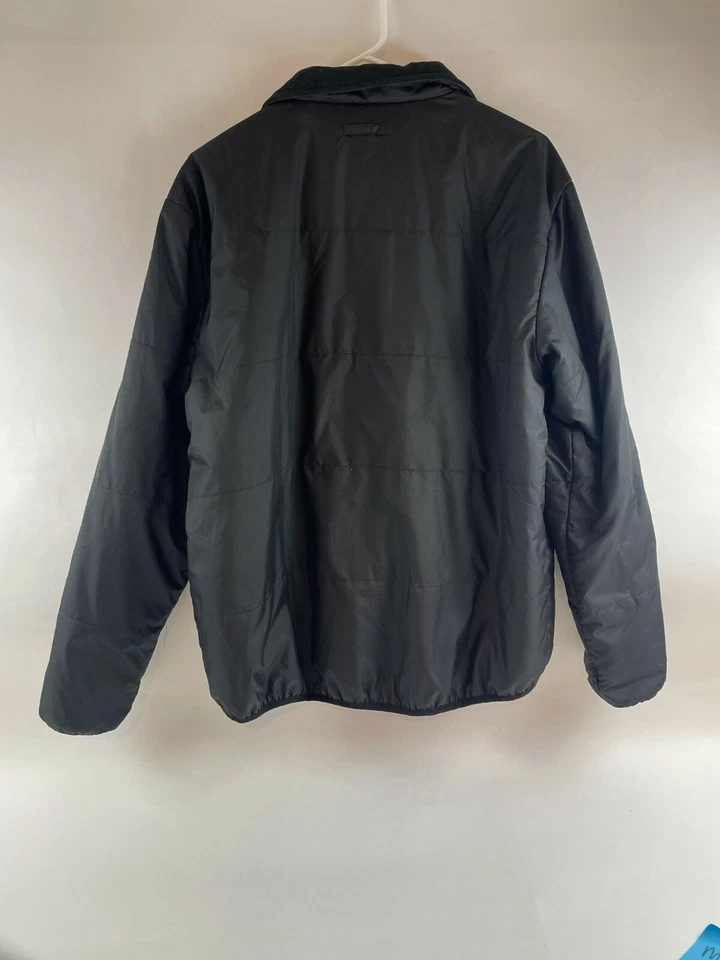 Chaqueta IZOD Perform Para Hombre Talla M Negra Cremallera Completa Aislante Alternativo Foto 2 de 4