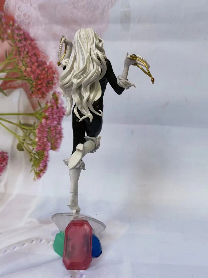 Estatuilla modelo The Spectacular Spider-Man Felicia Hardy gato negro nueva en caja Foto 4 de 4