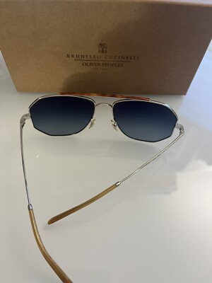 OLIVER PEOPLES Brunello Cucinelli Collection MORALDO 59mm SUN Blue