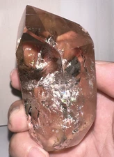 Natural Brazilian Smoky  quartz rainbow free form No.1  290.03 Grams