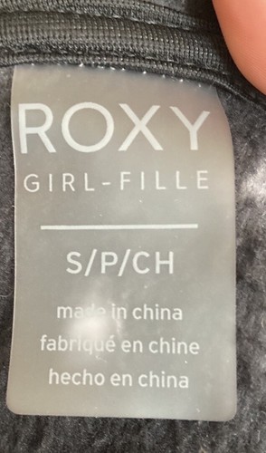 Girls Roxy Plush Jacket - Picture 3 of 3
