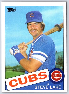 STEVE LAKE 1985 TOPPS 85 NO 98 NRMINT+ 32888 | eBay