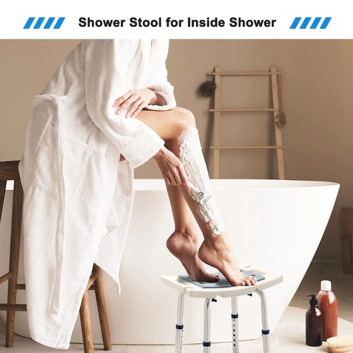 Duschhocker, Duschbank Sitz, Duschstuhl für Innendusche und Badewanne NEU - Bild 7 von 14