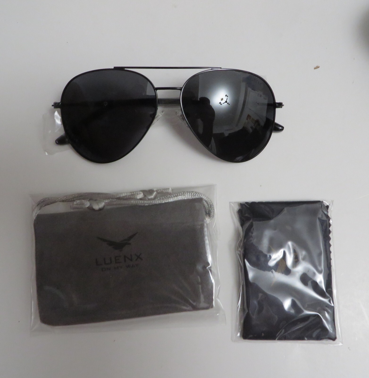 Aviator Sunglasses for Men Polarized Women-MXNX UV Protection Lightweight Drivin-image