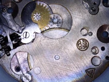 Genuine AS 554 Trench  Watch Movement Parts. Complete List Of Parts. 