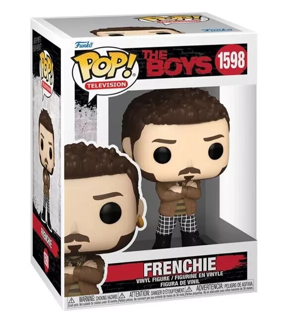 THE BOYS -  FRENCHIE  3.75" POP TELEVISION VINYL FIGURE FUNKO  1598 NEW IN BOX
