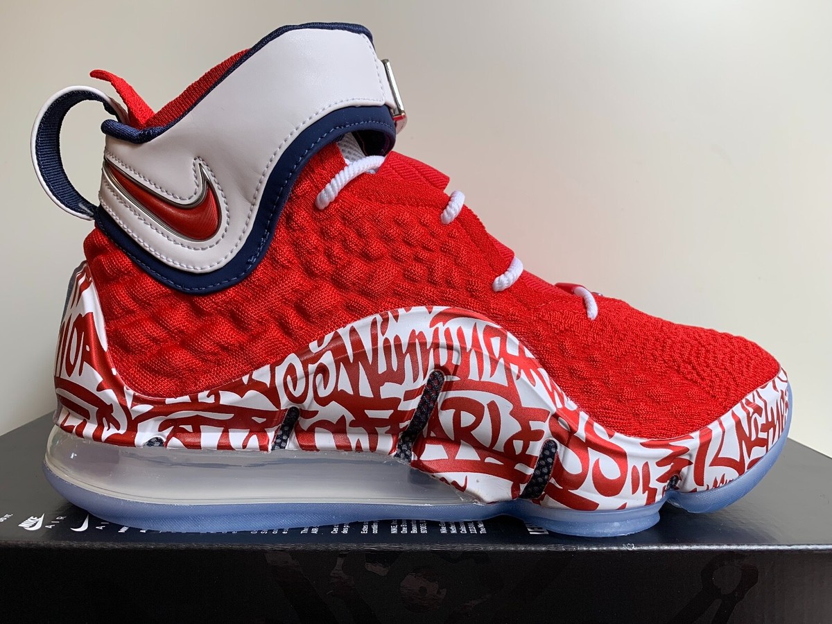 Nike LeBron 17 \"Graffiti Remix\"29cm箱無し Nike Lebron 17 FP 'Graffiti Remix' Basketball Sneakers Size