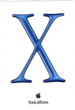 Apple Mac OS X Set of 5 Stickers NEW 