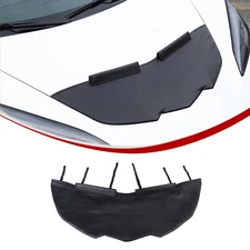 Black Front Bug Shield Hood Deflector Nose Cover For Corvette C8 Z51 Z06 E-Ray
