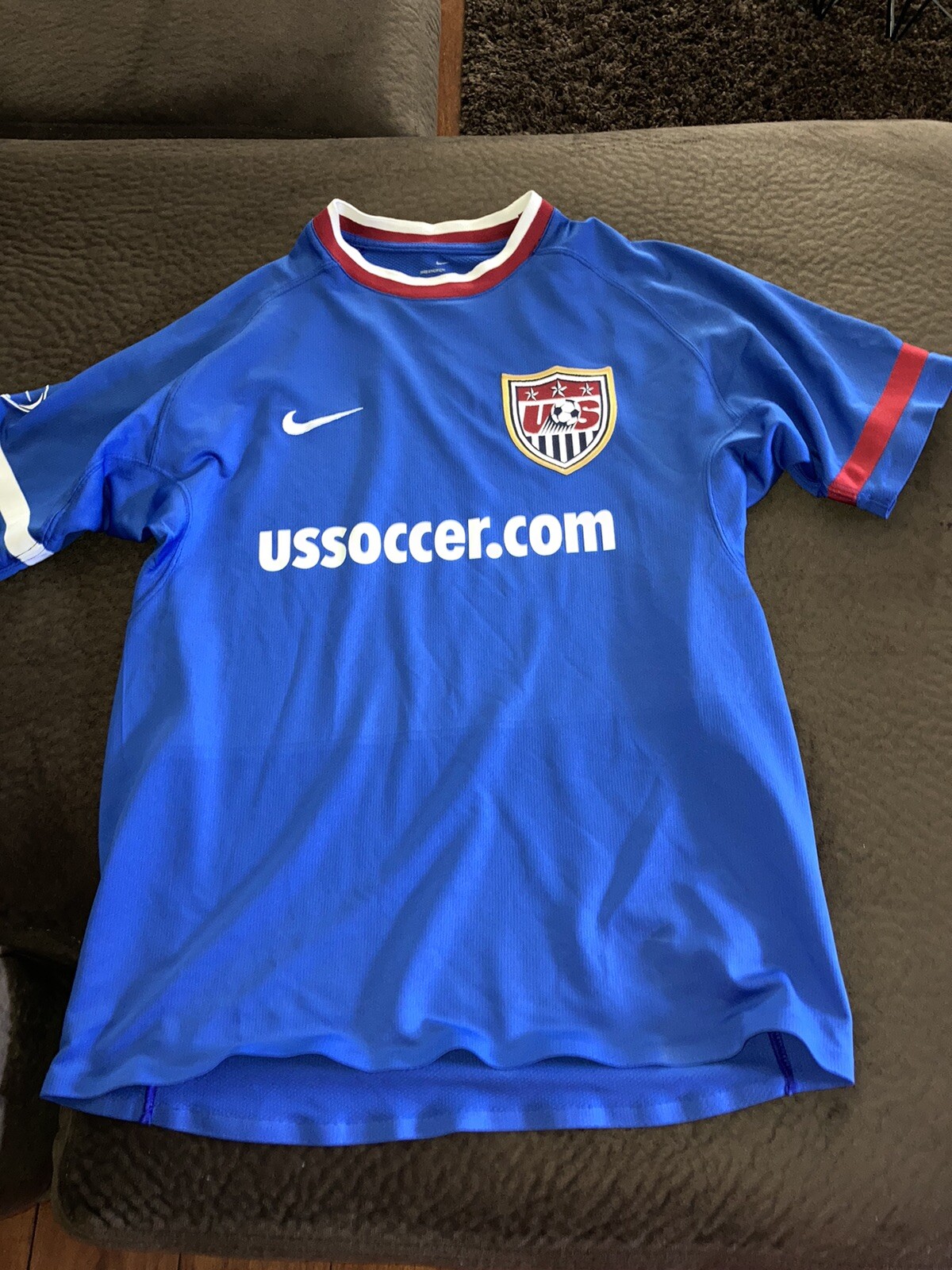 Nike USA Mens Soccer National Team 06/07 Player Issued Training Jersey M