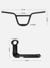 BMX Handlebar with Riser