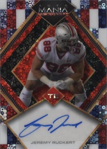 2022 Wild Card Auto Mania American Football Jeremy Ruckert #AMA-D48