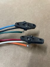 2pcs USA TO3 Transistor Socket NOS with 6 inch pigtail attached