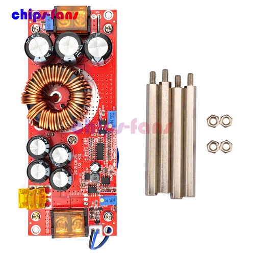 1-10PCS 1800W 40A/1200W 20A DC-DC Boost Converter Step Up Power Supply Module - Picture 7 of 14