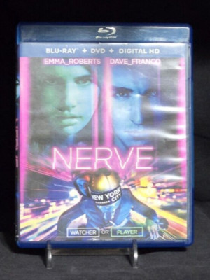 LIONSGATE - NERVE - BLU-RAY & DVD COMBO - 2016 - DAVE FRANCO - EMMA ROBERTS