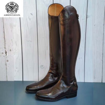 Alberto Fasciani Reitstiefel Leder 33202