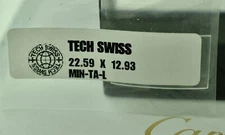 Generic Tank Americaine Crystal For Cartier 22..59 x 12.93 mm Techswiss New Resi