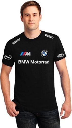 T-Shirt Shirt Black BMW M Motorrad Mens 