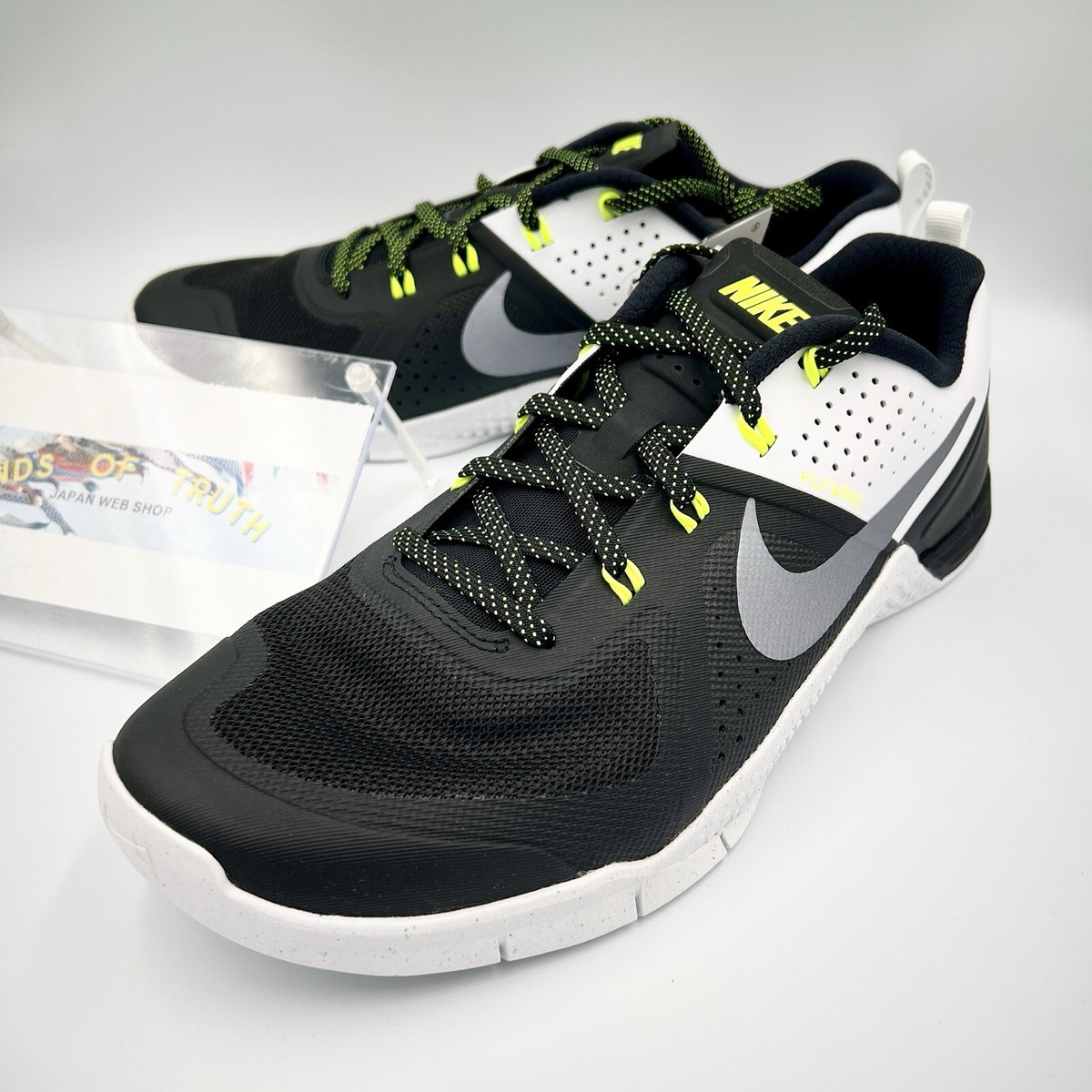 Nike Metcon 1 OG Black White Metallic Cool Grey FQ1854-002