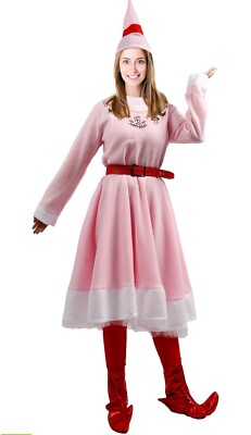 Brand: LAurthThe Elf Costume for Women Cute Pink Dress Elf Costume