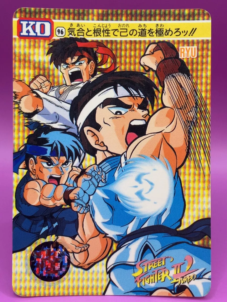 Ryu Street Fighter 2 TCG Carddass Super Famicom Video Game Card Japanese JP  4